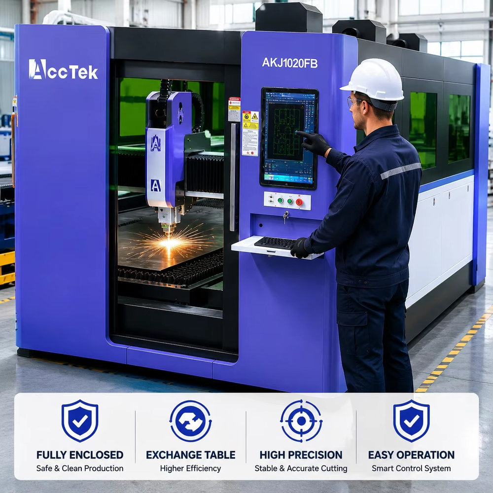 Industrial Laser Enclosure - Лазерный станок для резки металла в