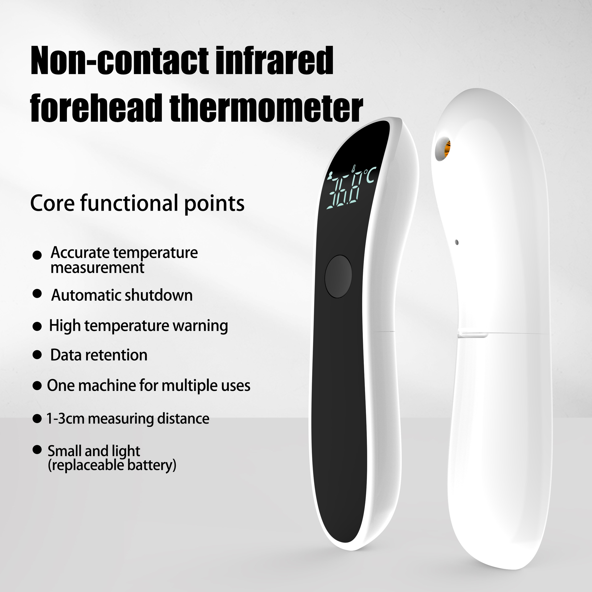 Industrial Laser Temperature - Инфракрасный термометр для лихорадки, медицинский бытовой