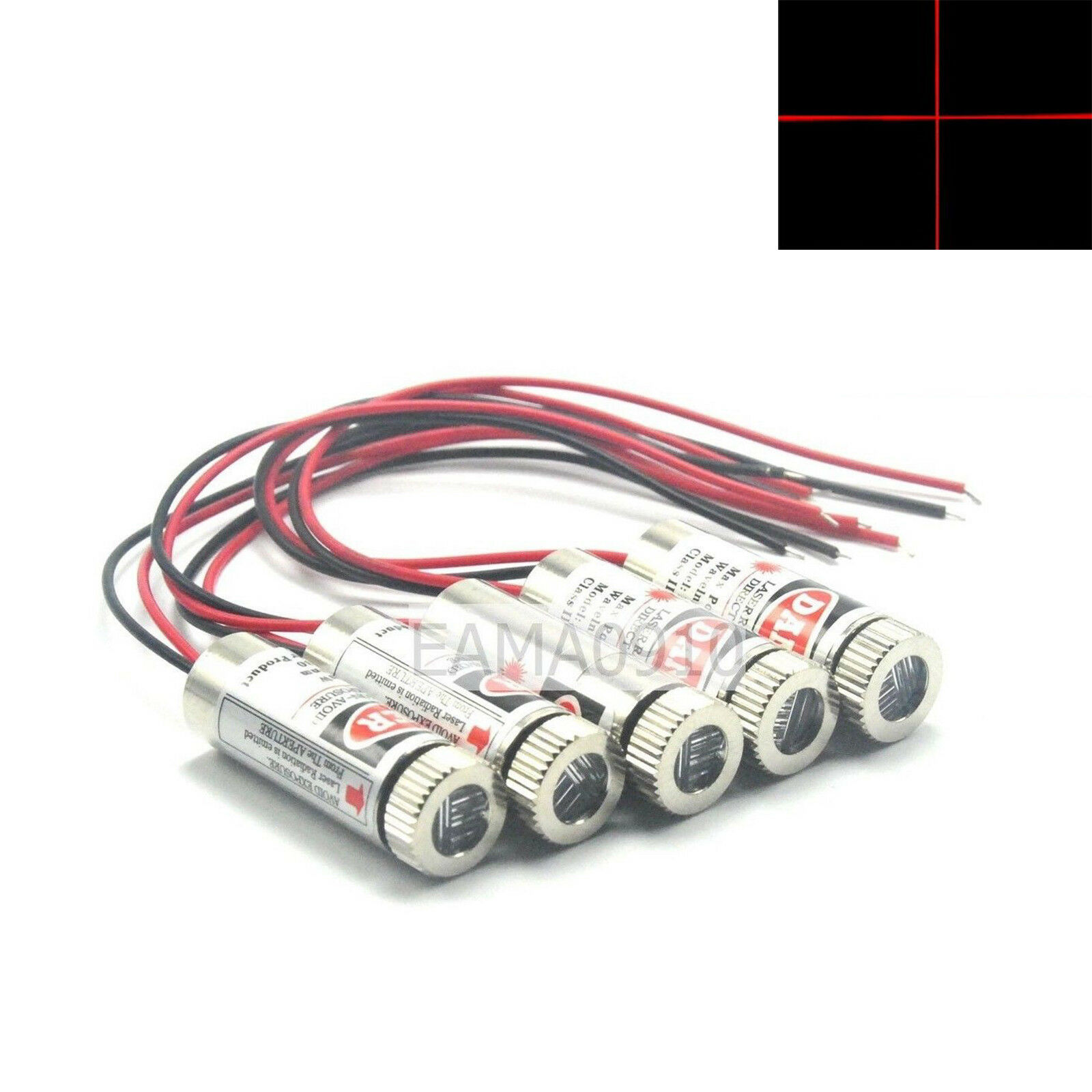 Diode Laser Module - 5 шт. Фокусируемый 3-5 в 650