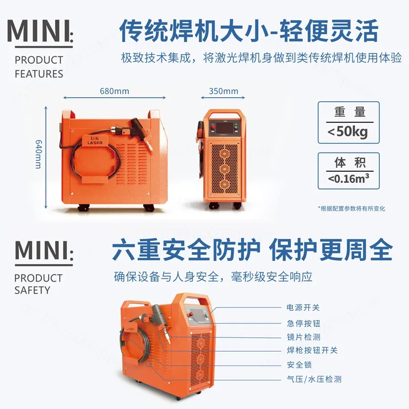 Портативный лазерный сварочный – обзор и цена Industrial Handheld Laser Welding Machine