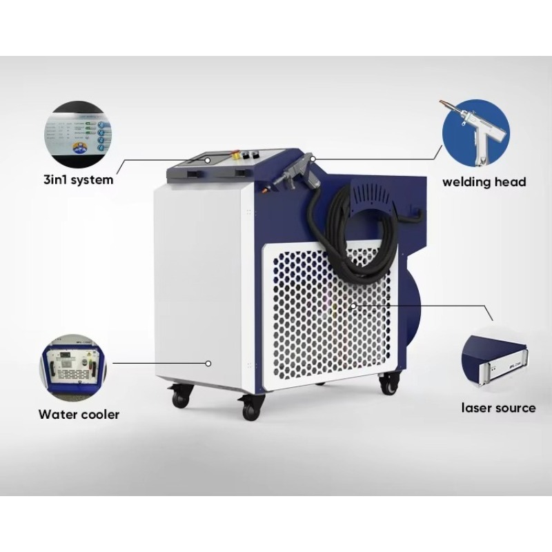Новый портативный автоматическ – обзор и цена Industrial Handheld Laser Welding Machine