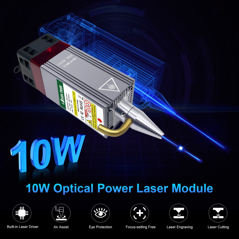 Комплект лазерного модуля сине – обзор и цена Diode Laser Module