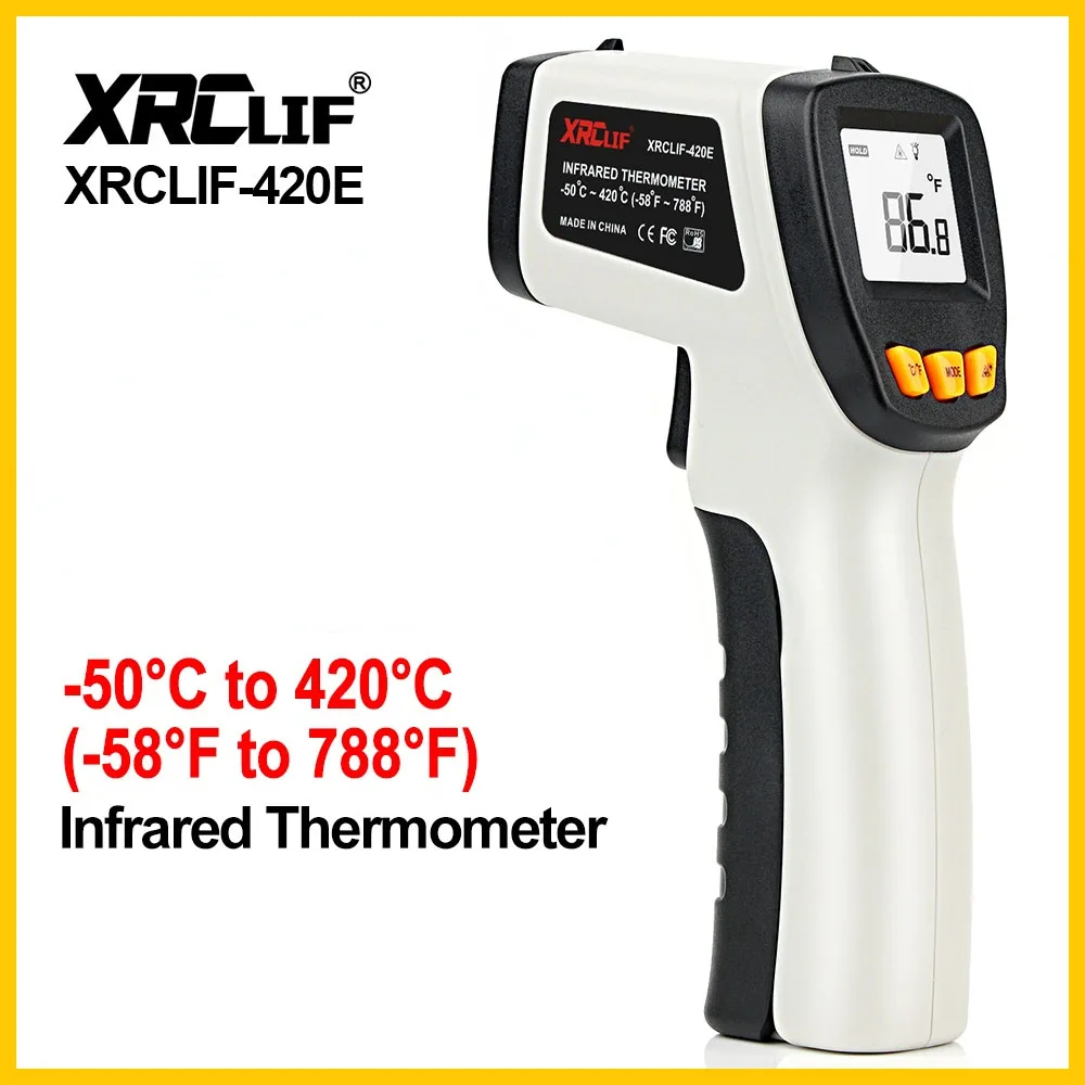XRCLIF Инфракрасный термометр  – обзор и цена Industrial Laser Temperature