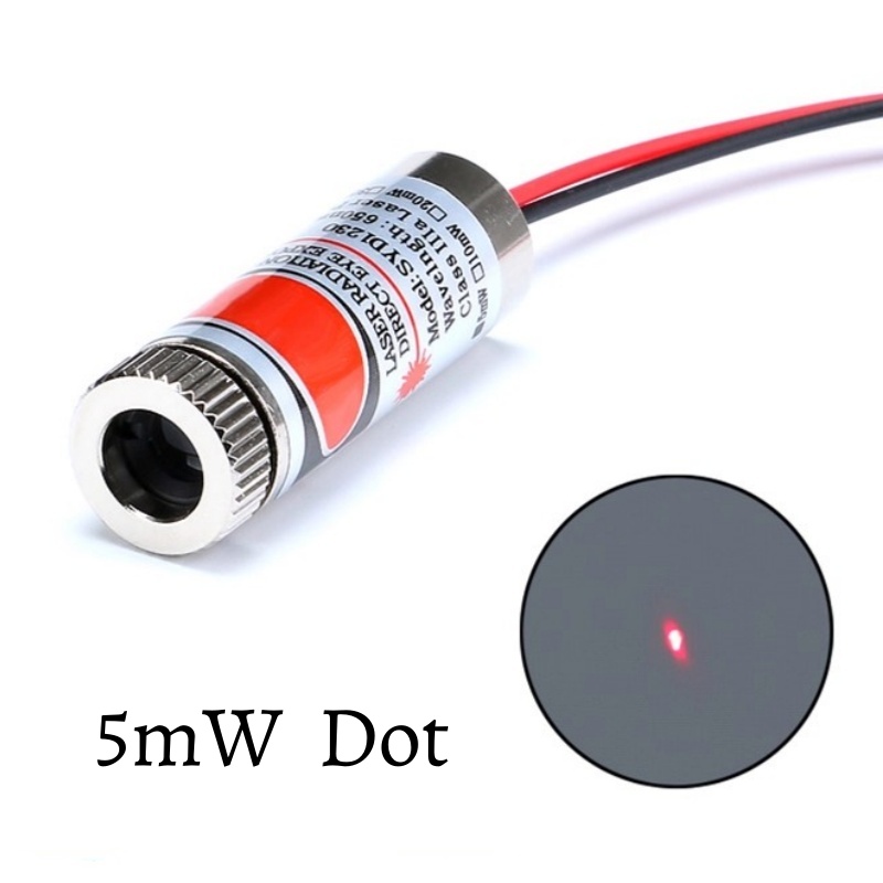 650 нм, 5 мВт, красная точка/л – обзор и цена Diode Laser Module