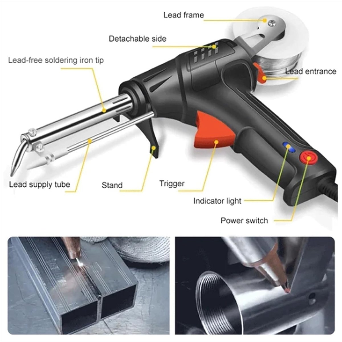 Промышленный лазерный сварочны – обзор и цена Industrial Heated Laser Welding Tool